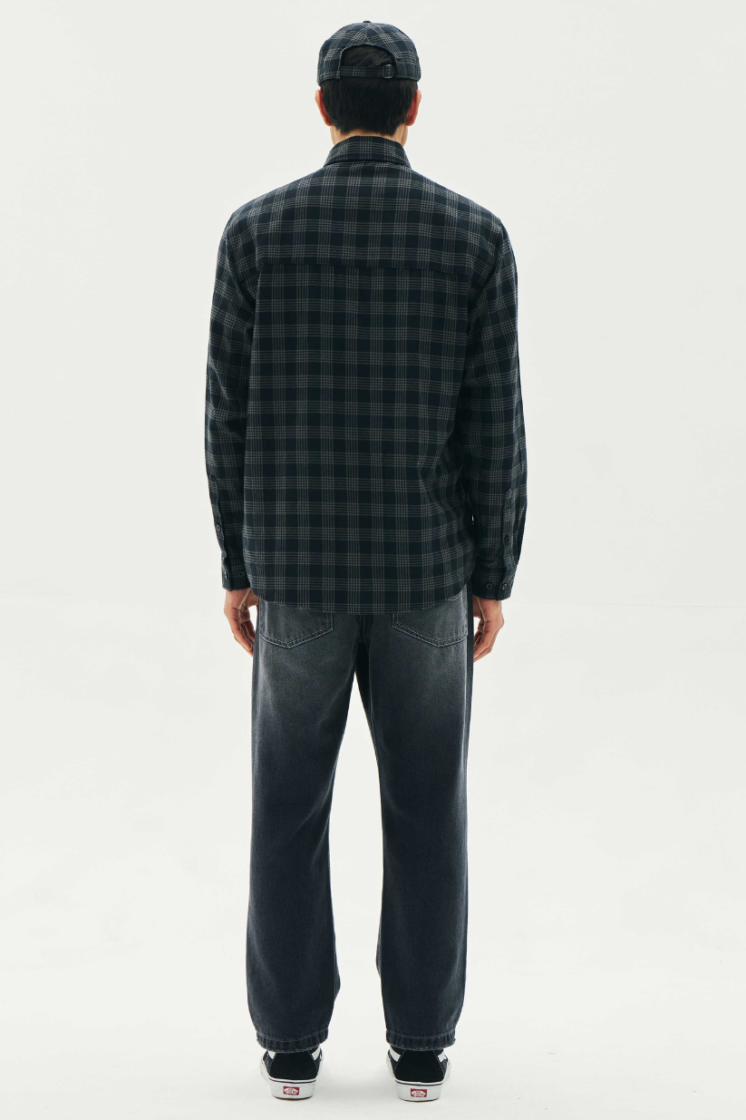 CAMISA SIGNATURE FLANNEL XADREZ PLANO C