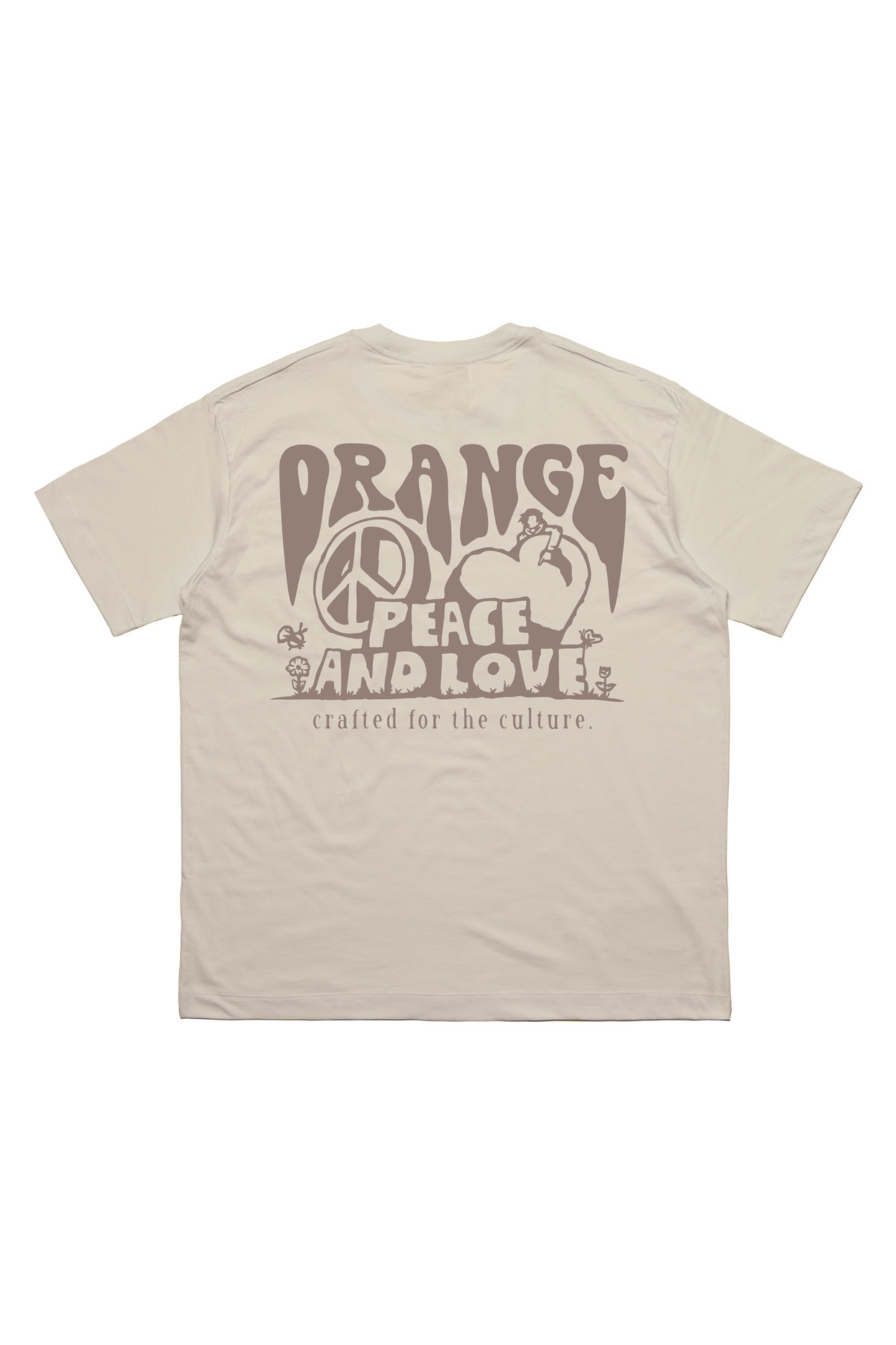 CAMISETA CRAFTED ORANGE PEACE
