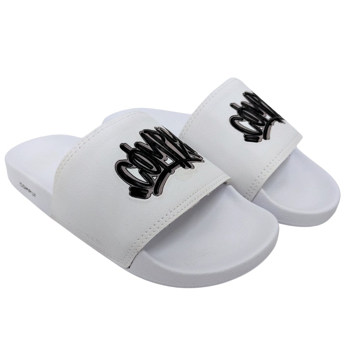 CHINELO SLIDE COMPLY WHITE