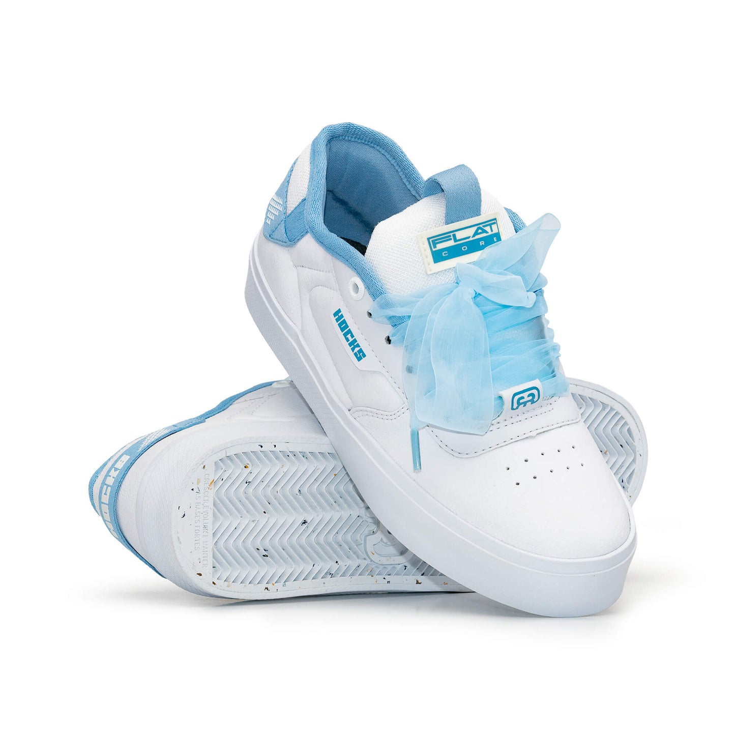 TENIS HOCKS FLAT CORE ACQUA BLOOM UV