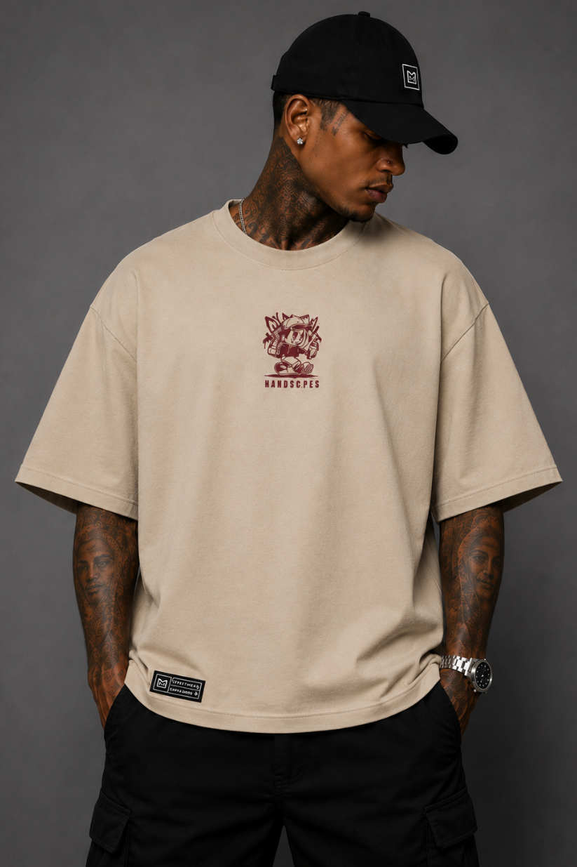 CAMISETA MANOS CAPS BOX FIRE EVENT