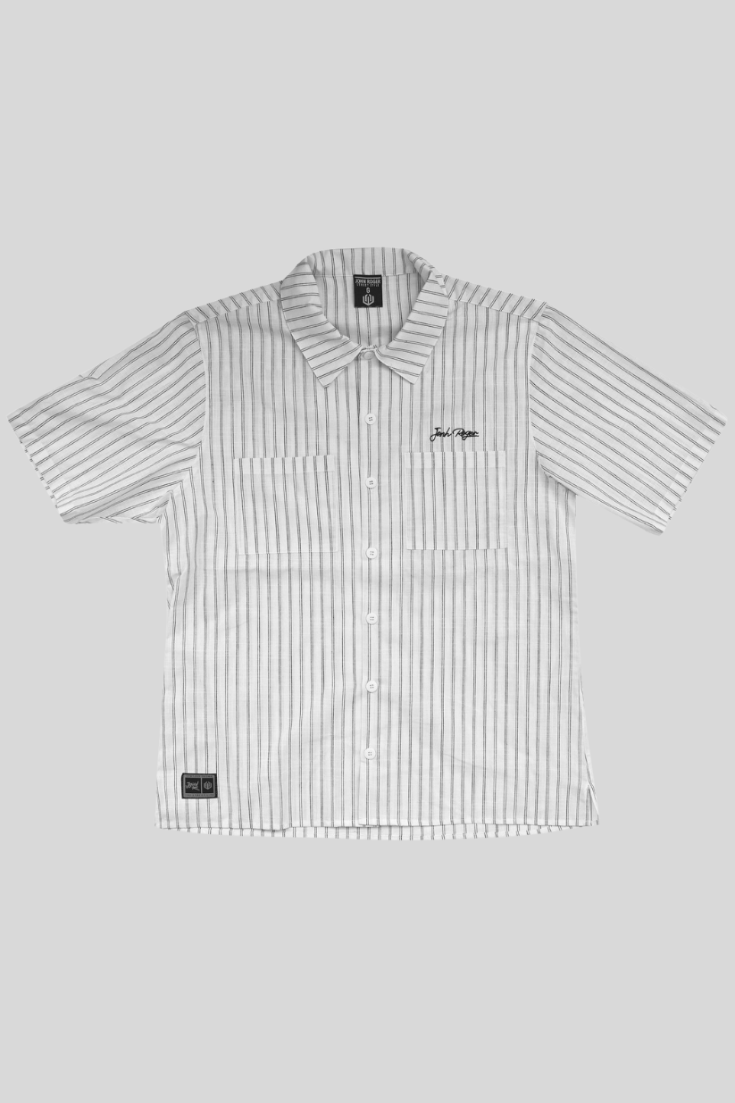 CAMISA JOHN ROGER OVER TRICOLINE BRANCO