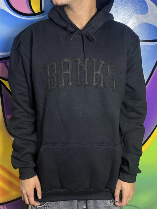 BLUSA MOLETOM CANGURU BORDADO BANKS